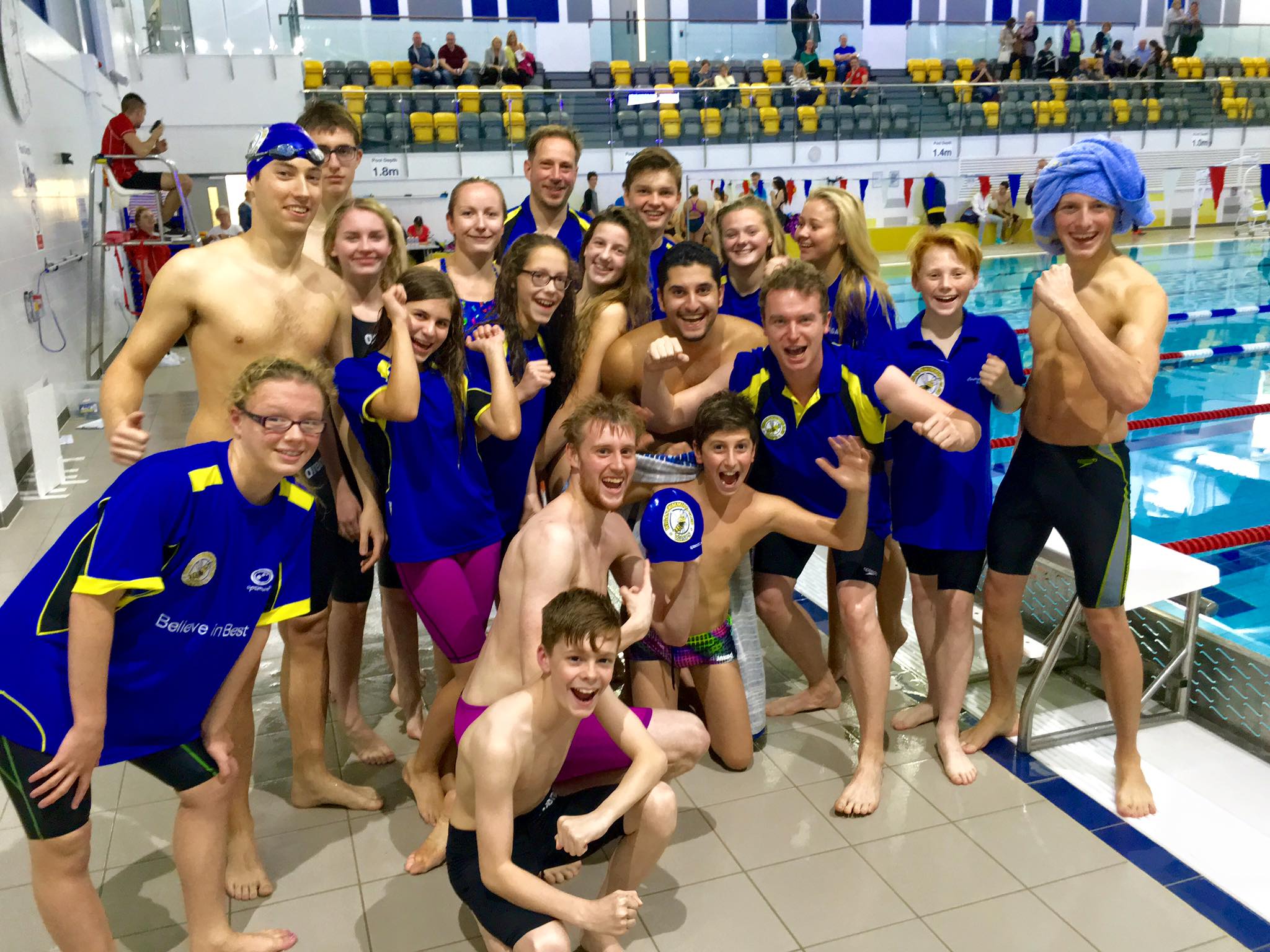 We Won The Senior League - Wigan Swimming Club - Wasps